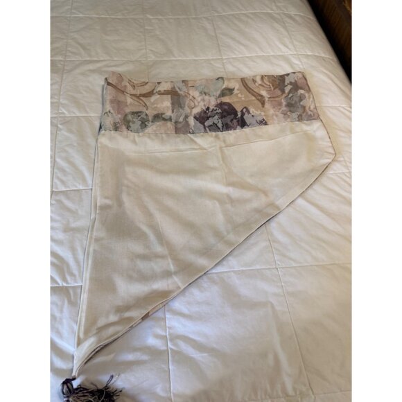 3 Croscill Purple chambord Ascot Valances w tassel 38 by 23 Cottage core Read - Picture 12 of 16